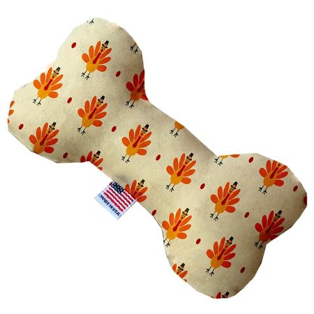 MIRAGE PET PRODUCTS Turkey Trot 10 in. Bone Dog Toy 1346-TYBN10